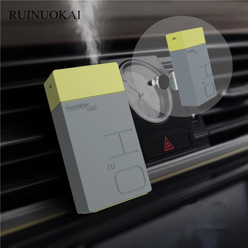 Увлажнитель воздуха RUINUOKAI с зарядкой от USB 150 мл диффузор эфирного масла