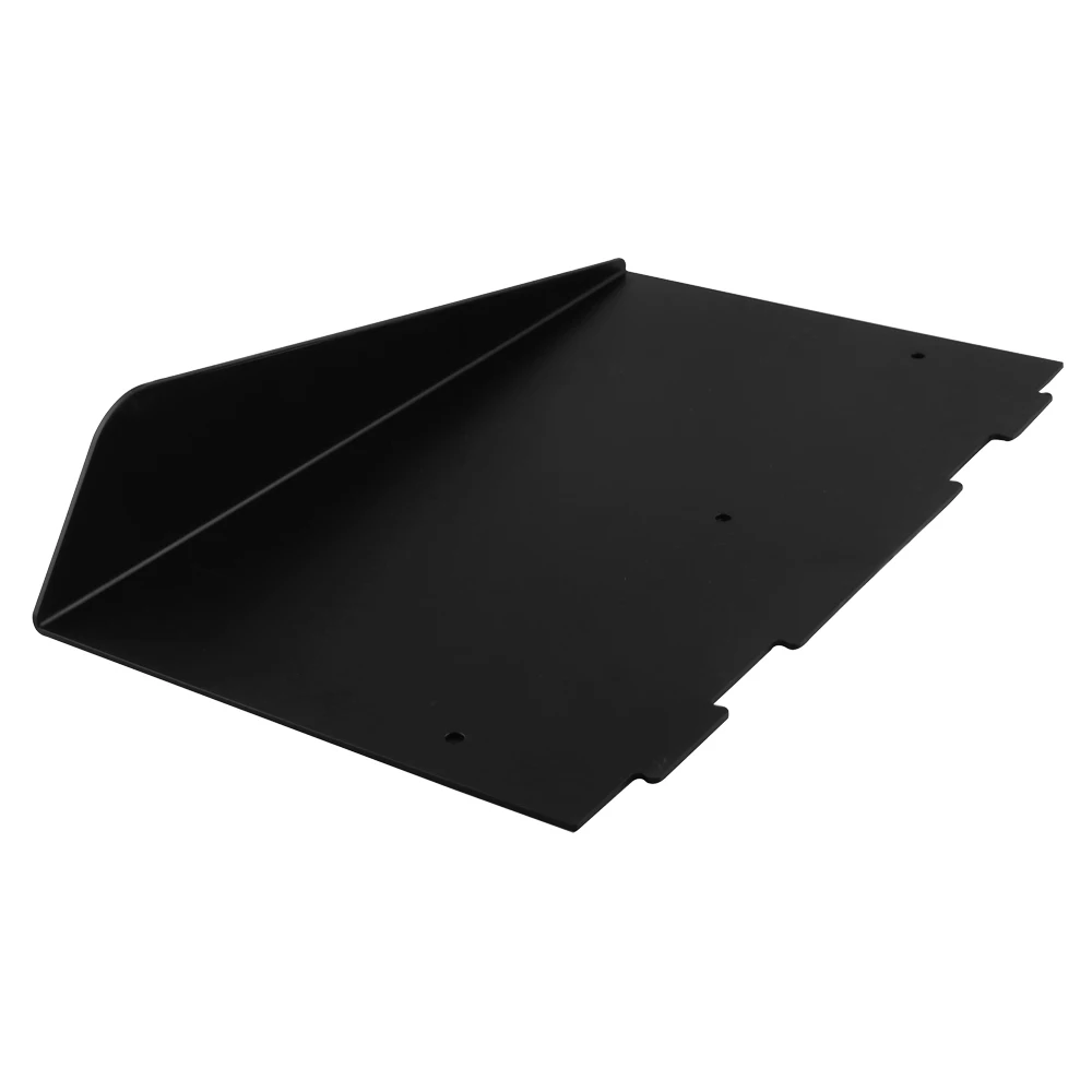 ABS универсальный задний бампер 4 ребра диффузор плавник черный для Honda Acura 22 &quotx