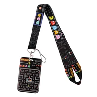 cb1207 classic game cartoon neck strap lanyards for key id card gym cell phone strap usb badge holder rope mobile phone straps