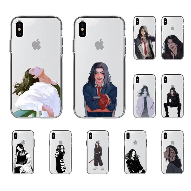 

TOPLBPCS Baji Keisuke Tokyo Revengers Phone Case for iPhone 11 12 13 mini pro XS MAX 8 7 6 6S Plus X 5S SE 2020 XR cover
