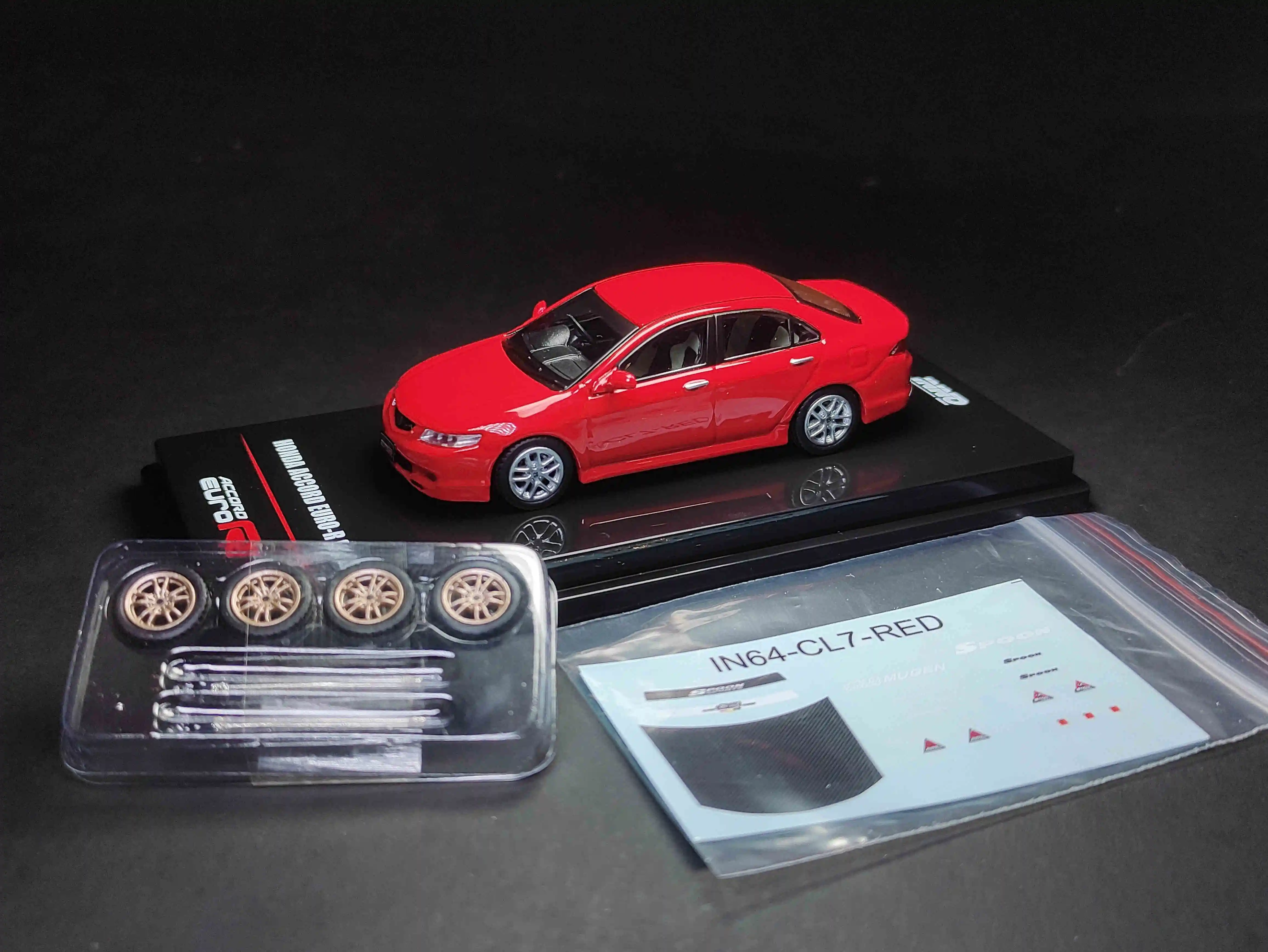 

Inno 1/64 Honda Accord Euro-R CL7 коллекция литых моделей автомобилей ограниченный выпуск