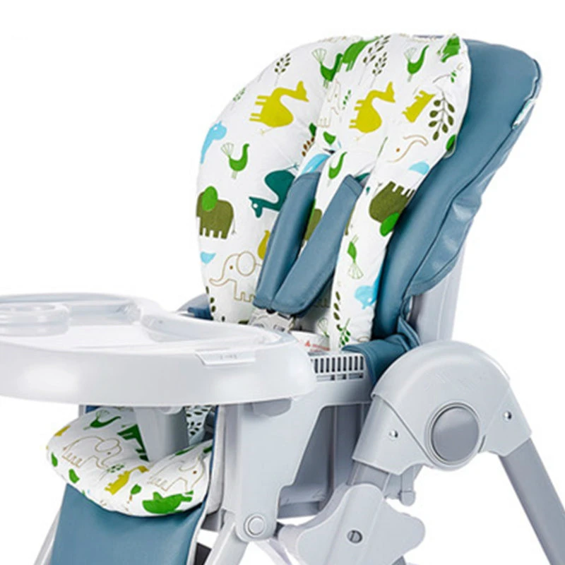 

New Baby Kids Highchair Cushion Pad Mat Booster Seats Cushion Pad Mat Feeding Chair Cushion Mat Pad Cotton Stroller 100% Cushion