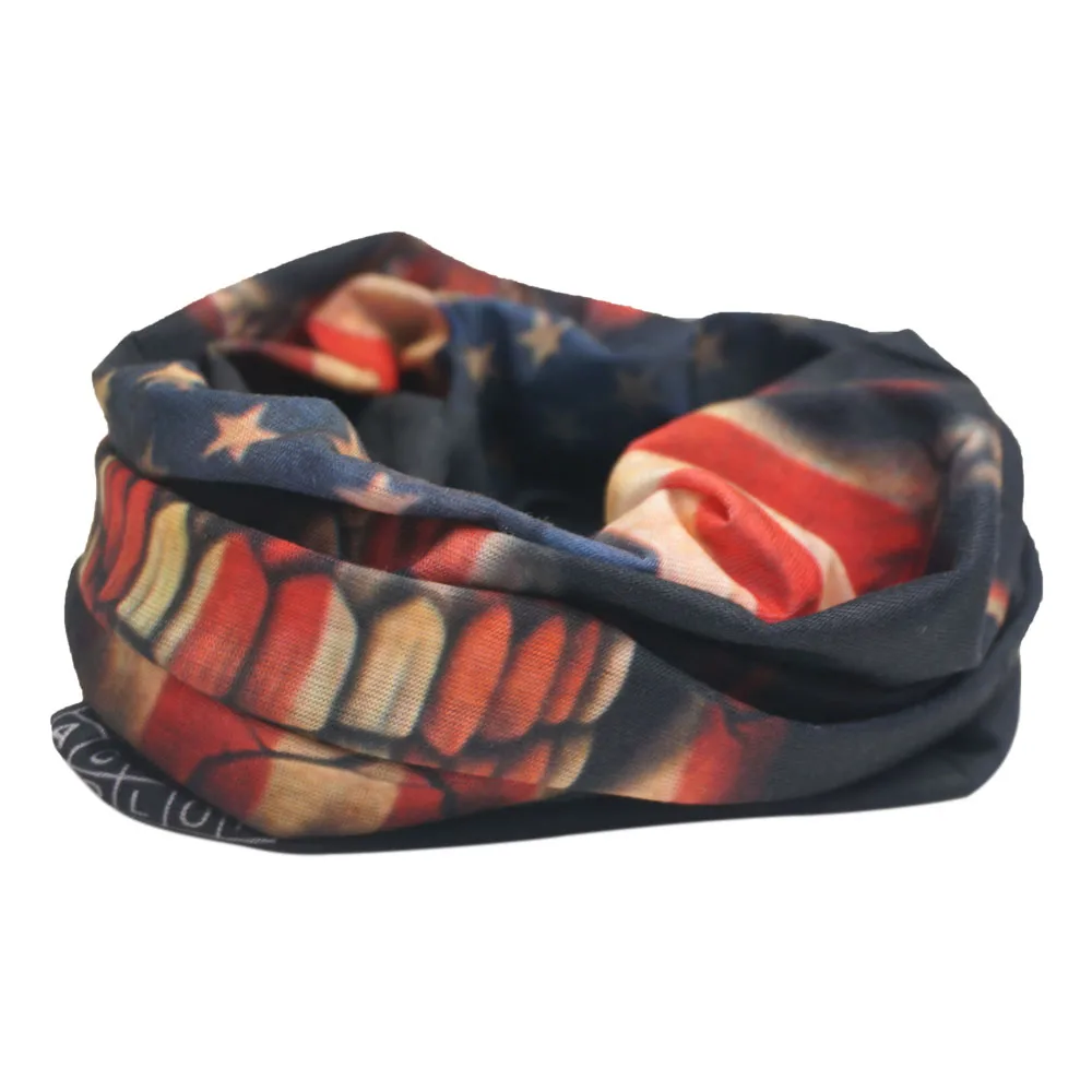 Бесшовный Балаклава волшебный шарф для шеи лица крышка призрак череп голова