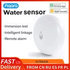 Датчик погружения воды Aqara Flood Sensor, детектор утечки воды для дома, с дистанционным управлением, работает со шлюзом
