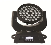 4 pcs 36 x 10w rgbw 4in1 dmx led moving head rgbw wash party light dmx 512 stage lighting