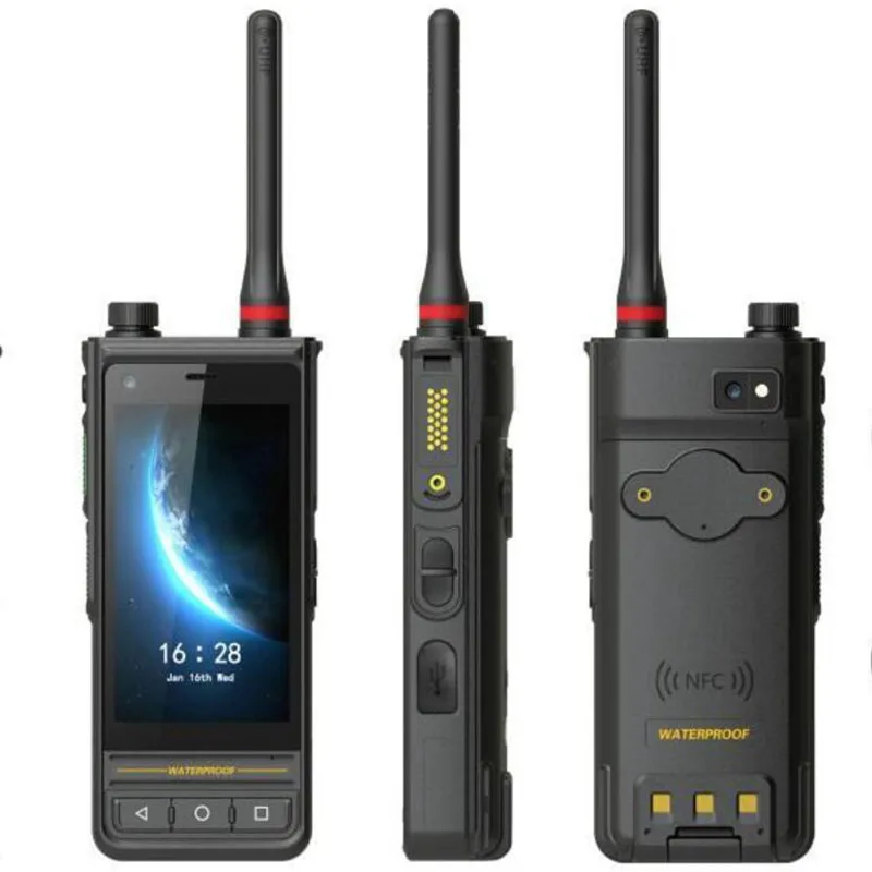 UHF VHF двухчастотный комбинированный E81 Телефон IP68 4 ГБ/64 Гб DMR Вт Восьмиядерный 4G LTE
