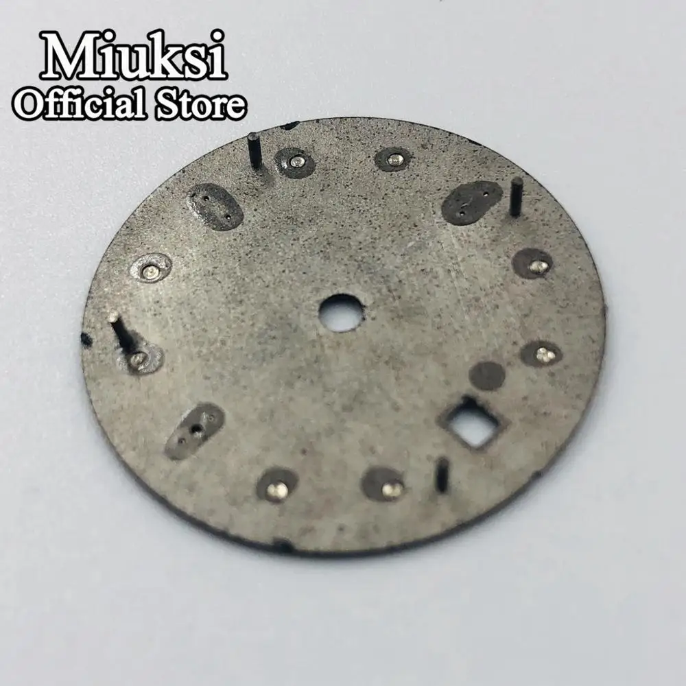 

Miuksi 29.2mm luminous watch dial + luminous watch hands Miyota 8205/8215/821A Mingzhu DG 2813/3804 movement
