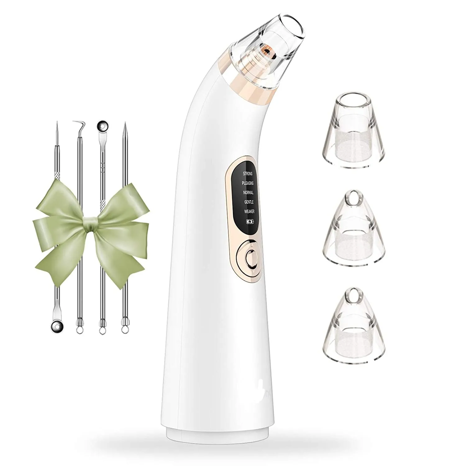 

Blackhead Remover Vacuum Pore Cleaner Extractor Blackhead Vacuum Removal Tool Electric Pimple ​Acne Comedone USB Rechargeable