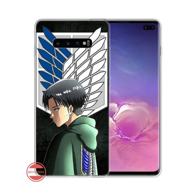 

Anime Japanese attack on Titan Phone Case For Samsung Galaxy S5 S6 S7 S8 S9 S10 S10e S20 edge plus lite