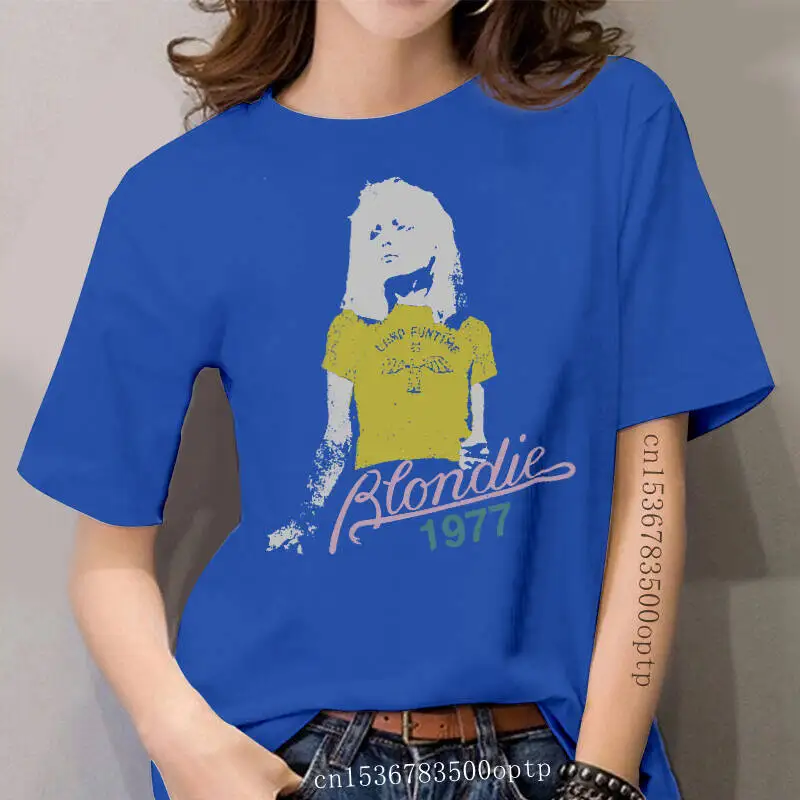 

Blondie women Blondie 1977 Slim Fit T-shirt Black