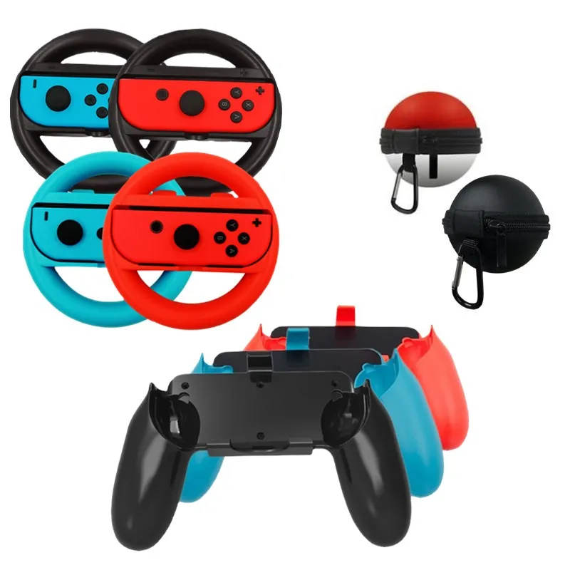 

2Set Left+Right Joy-Con Controller Grips cover Case For Nintendo Switch NS Game Handle case tation Steering Wheel accessories