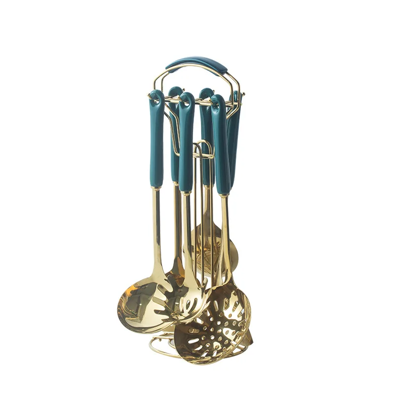 Северный Европейский Ins светильник роскошный набор кухонной посуды изумруд