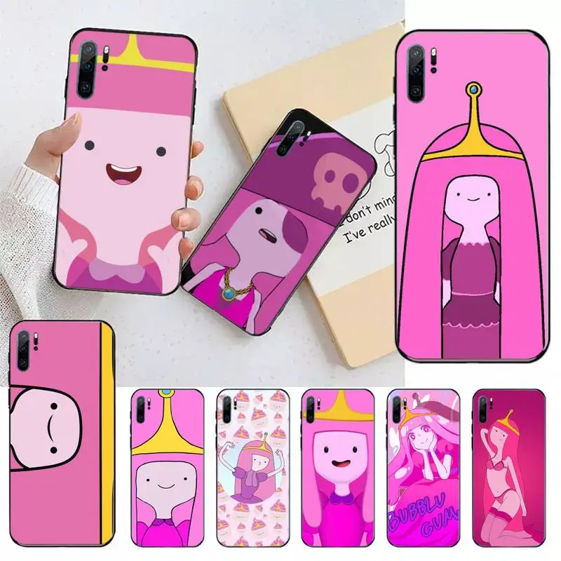 

Adventure Time Princess Bubblegum Phone Case For Huawei honor Mate 10 20 30 40 i 9 8 pro x Lite P smart 2019 Y5 2018 nova 5t