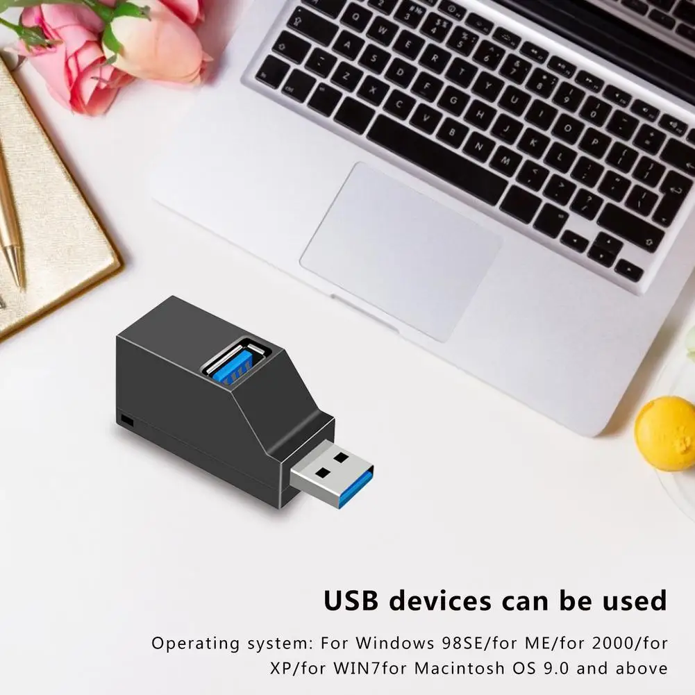 3 в 1 Универсальный Hub3 Порты и разъёмы разветвитель 0 встроенный usb хаб расширение