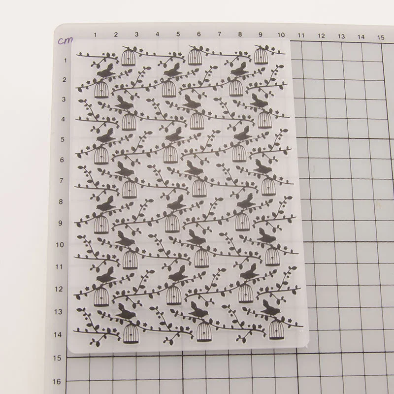 Птичье гнездо дерево папки для тиснения Новинка 2019 изготовления карт