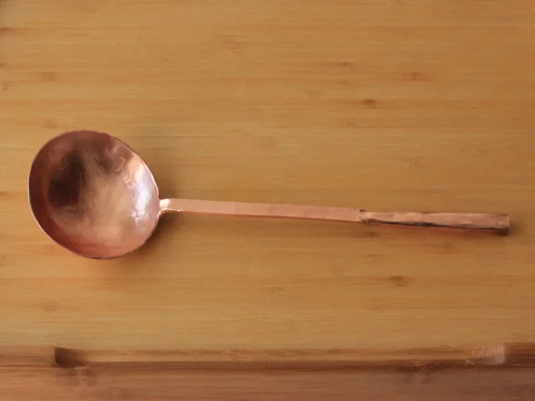 1 шт. ложка для столовой ложки из чистой меди | Дом и сад