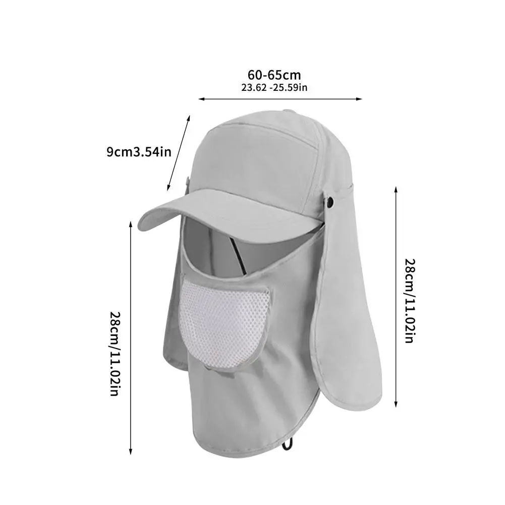 

Waterproof Big Bucket Hats With A Wide Brim New Summer Wind-proof Sun Hat SPF 50+ UV Protection Fishing Hat Fisherman Cap