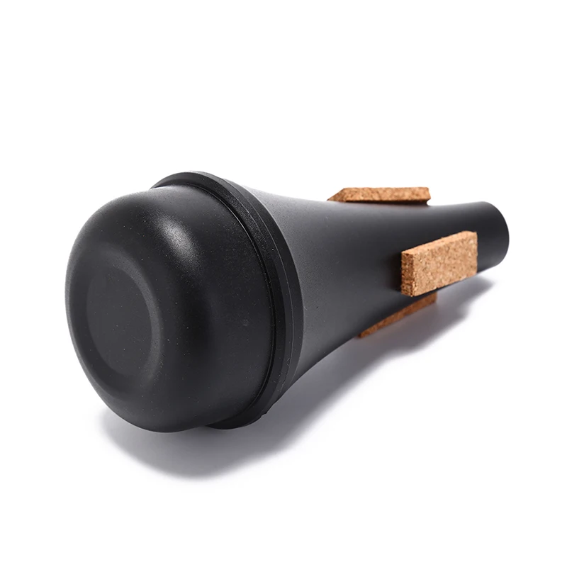 1PC Portable Trumpets Mute Practice Trumpet Straight Cup Musical Accessory High Quality Lightweight Black Silencer Beginner |