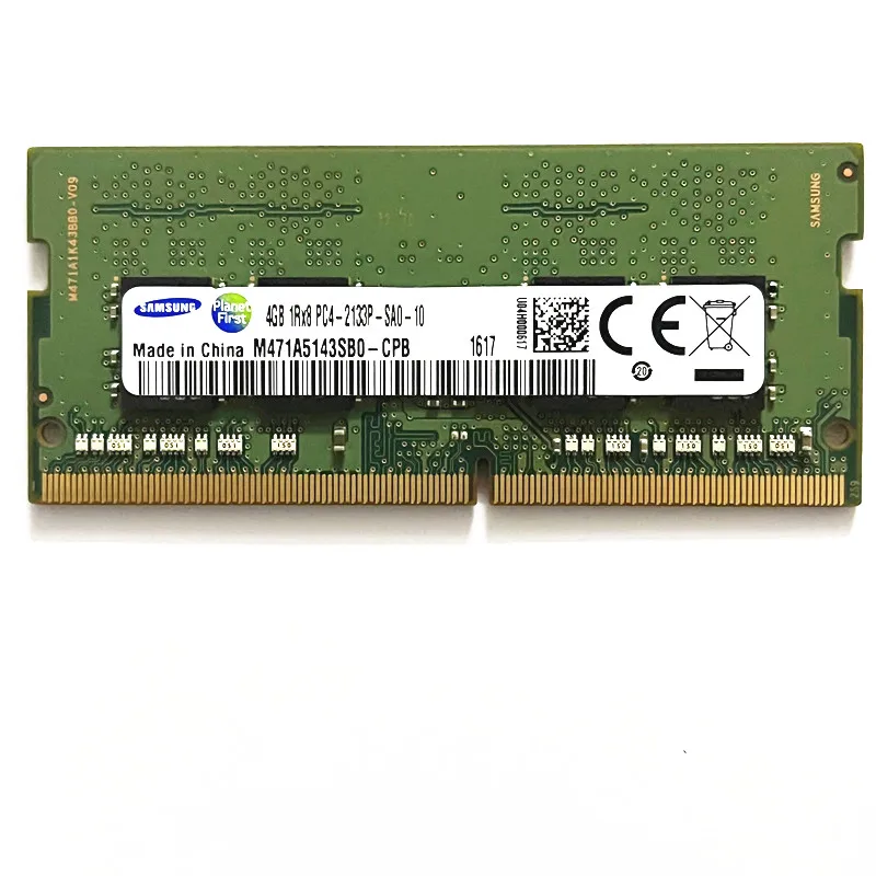 

Samsung DDR4 ОЗУ 4 Гб 2133 МГц SODIMM 260pin 1,2 в память для ноутбука 4 Гб 1Rx8