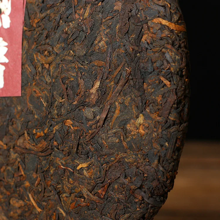 2008 лет спелый чай пуэр 357 г Mengku Shu Pu-erh послевкусие сладкий золотой чай пуэр