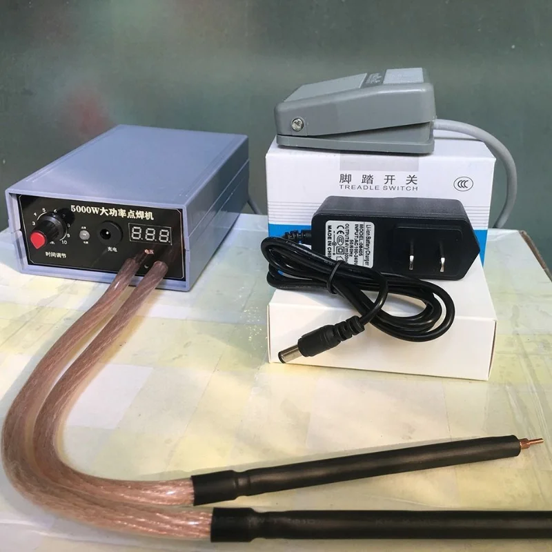 

Household Spot Welder 18650 Battery Spot Welding Machine Small Handheld Spot Welder High-power Welding Machine