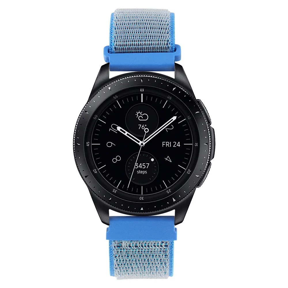 22 мм нейлоновый ремешок для samsung Galaxy Watch 46 мм Galaxy gear S3 спортивный ремешок для Huami Amazfit 2/2S ремешок для huawei Watch 2 gt