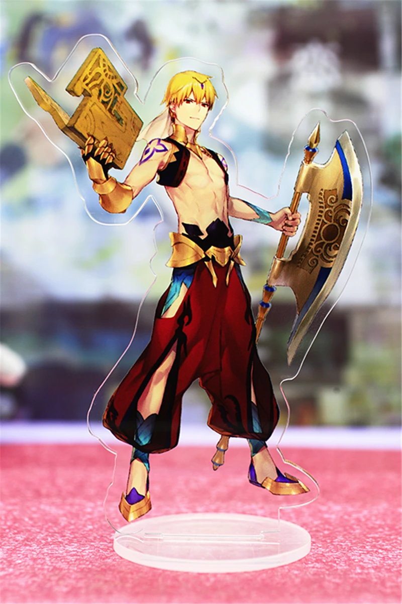 1 шт. креативный аниме Fate /Grand Order мультяшный рисунок Gilgamesh акриловая подставка