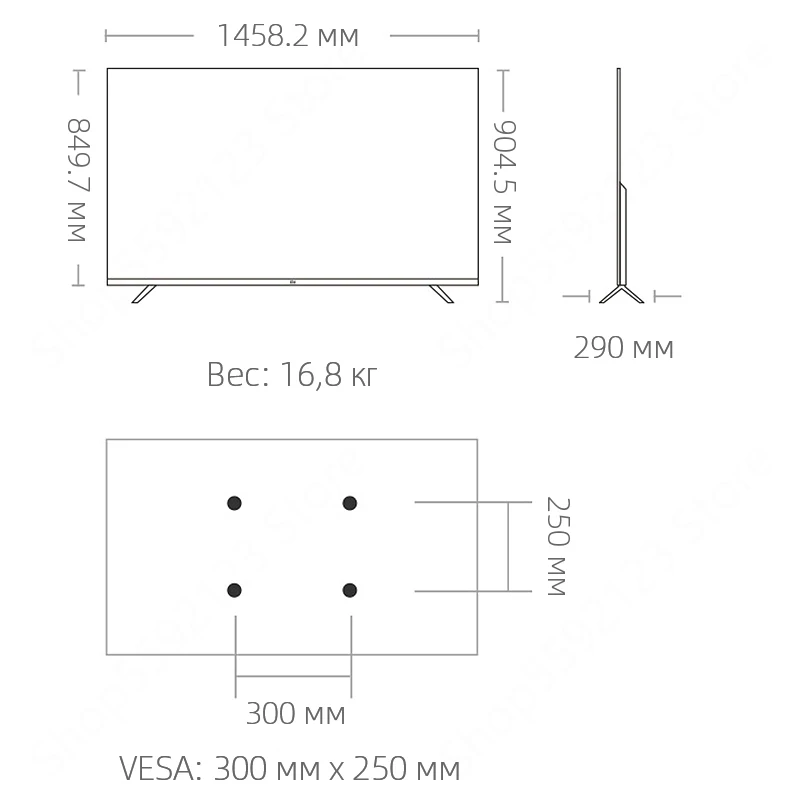 Xiaomi Smart 4A 65 дюймов 3840*2160 FHD Full 4K HD экран ТВ набор HDMI WIFI ультратонкий 2 Гб ОЗУ 8 ПЗУ