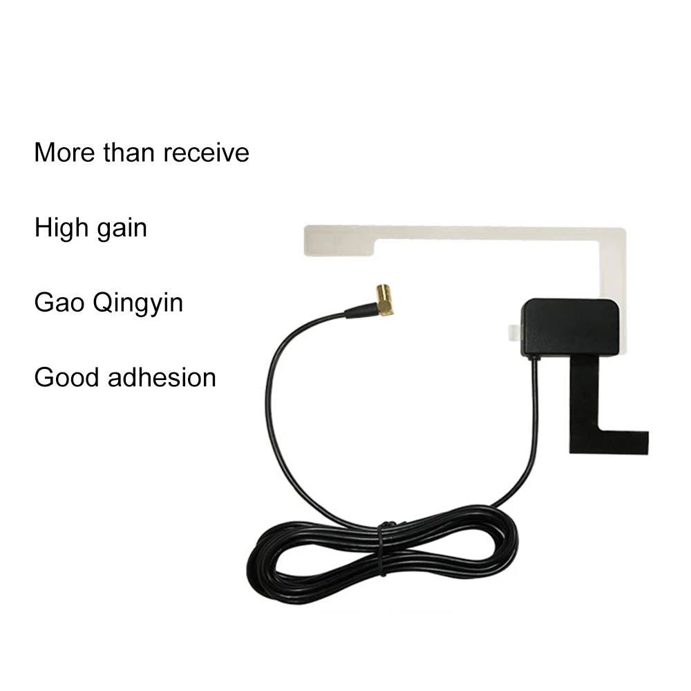 Автомобильный радиоприемник антенна портативный адаптер приемник легкая