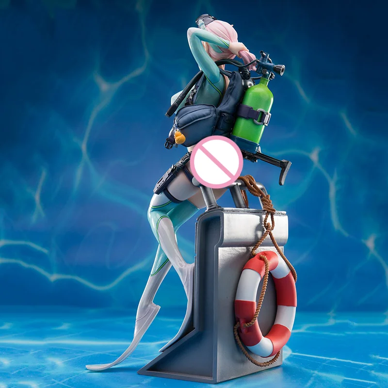 

23cm After School Arena Third Shot Froggirl Aegir Action Figure Anime PVC Swimsuit Beautiful Girl Collection Model Dolls Toys
