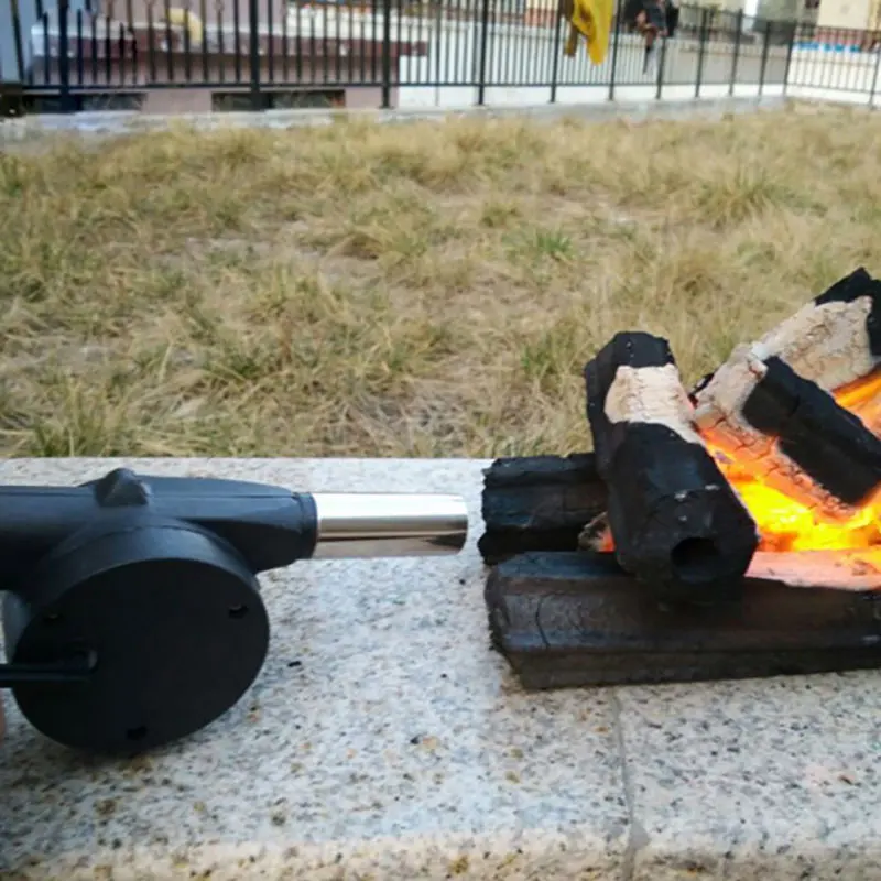 Уличный ручной вентилятор для пикника барбекю воздуходувка камина кемпинга