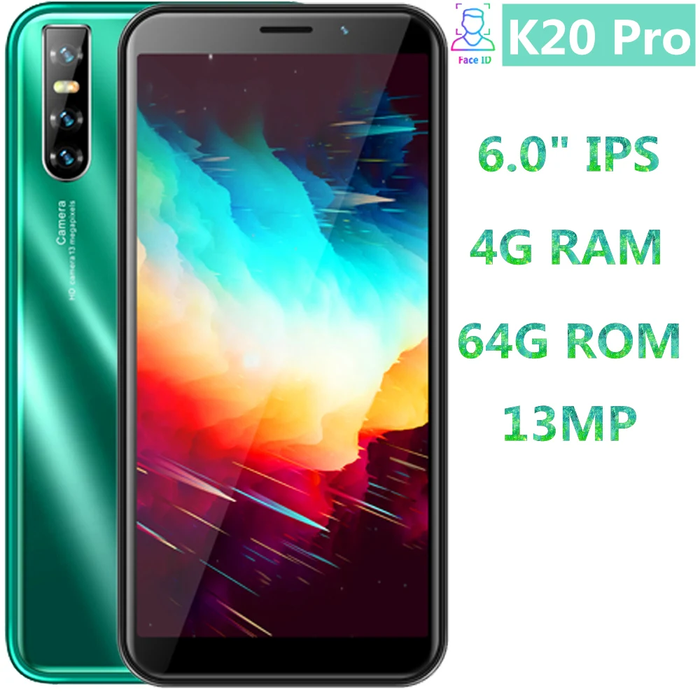 K20 Pro глобальная версия четырехъядерный смартфон 4 Гб ОЗУ 64 ПЗУ 6 0 дюйма 13 МП