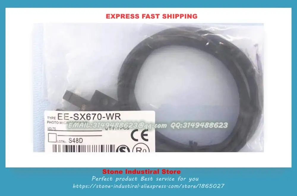 

Photoelectric Switch EE-SX673A-WR EE-SX674A-WR EE-SX670P-WR EE-SX671P-WR EE-SX672P-WR EE-SX673P-WR EE-SX674P-WR New