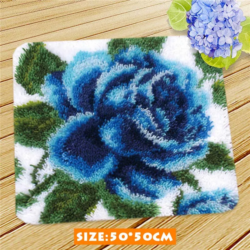 Медведь на Луне вышитый Коврик DIY подушки защёлки Isolon в рулонах звезды Наборы