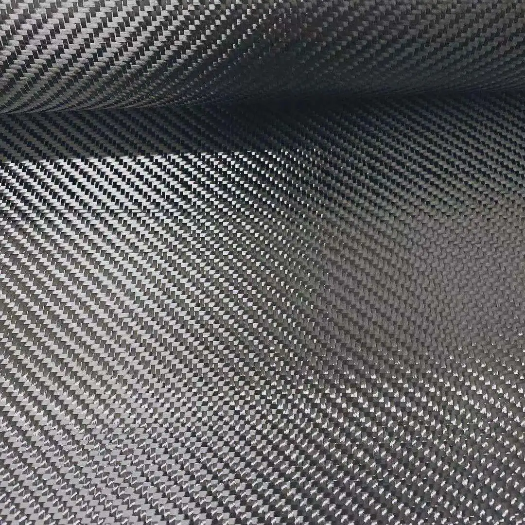 

High Strength Carbon Fabric Cloth 3K 5.9oz / 200gsm Twill Weave Pattern 0.5m Width Repair Use Carbon Fabric
