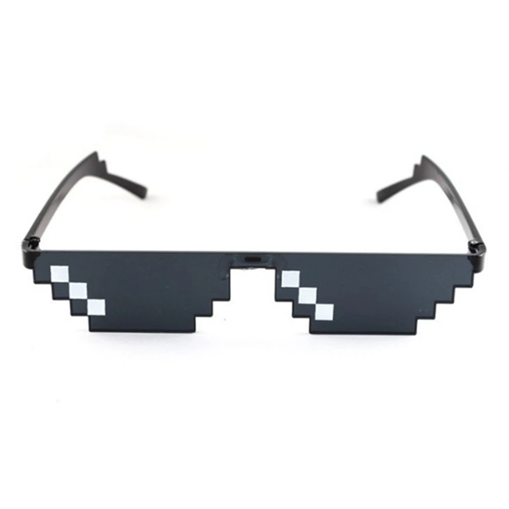 8 бит жизни солнцезащитные очки неровной Для мужчин женщин для вечеринки UV400