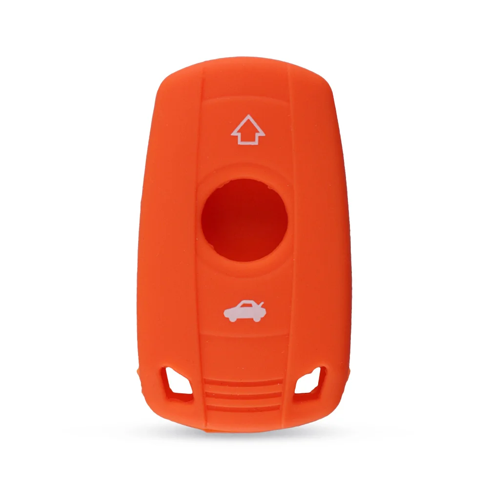 KEYYOU силиконовый чехол для ключей от машины пульт дистанционного управления BMW 1 3 5