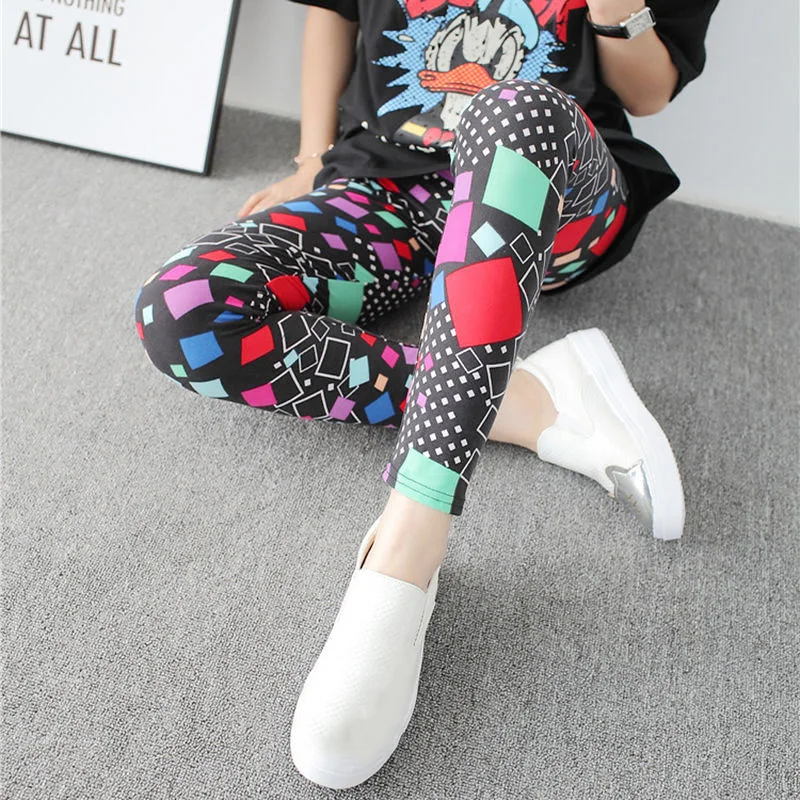 

VISNXGI Push Up Leggings Women Legins Fitness High Waist Leggins Plaid Print Leggings Workout Sexy Black Jeggings Sport Leggings