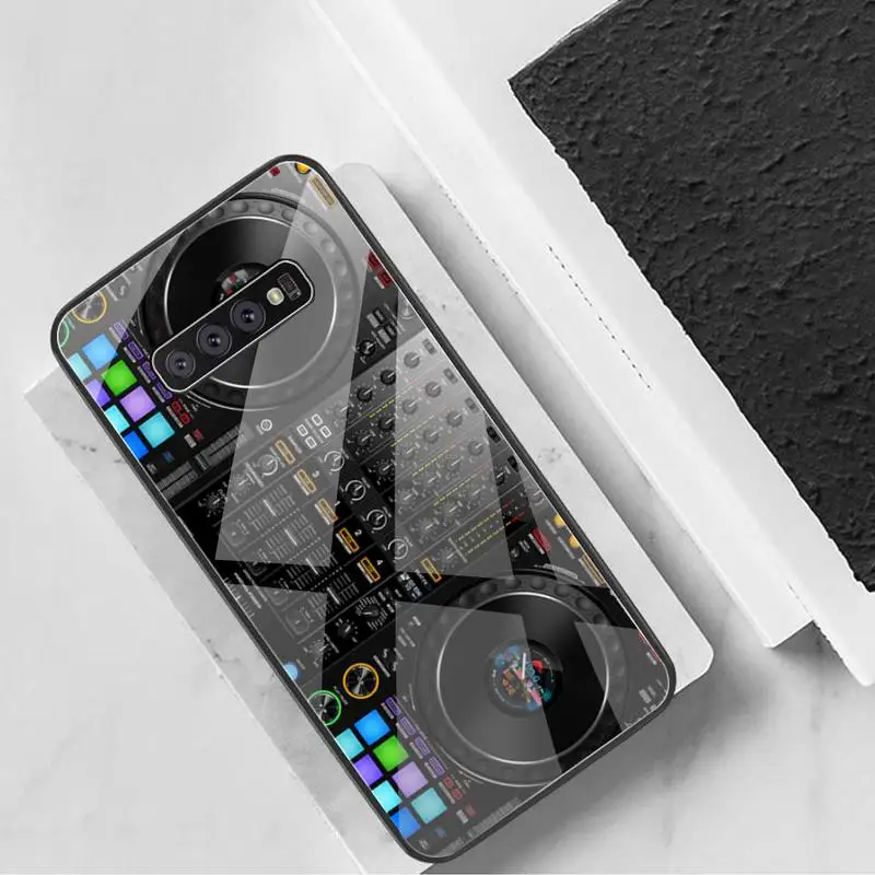 ddj dj music Phone Case Tempered Glass For Samsung S20 Plus S7 S8 S9 S10 Note 8 9 10 | Мобильные телефоны и аксессуары
