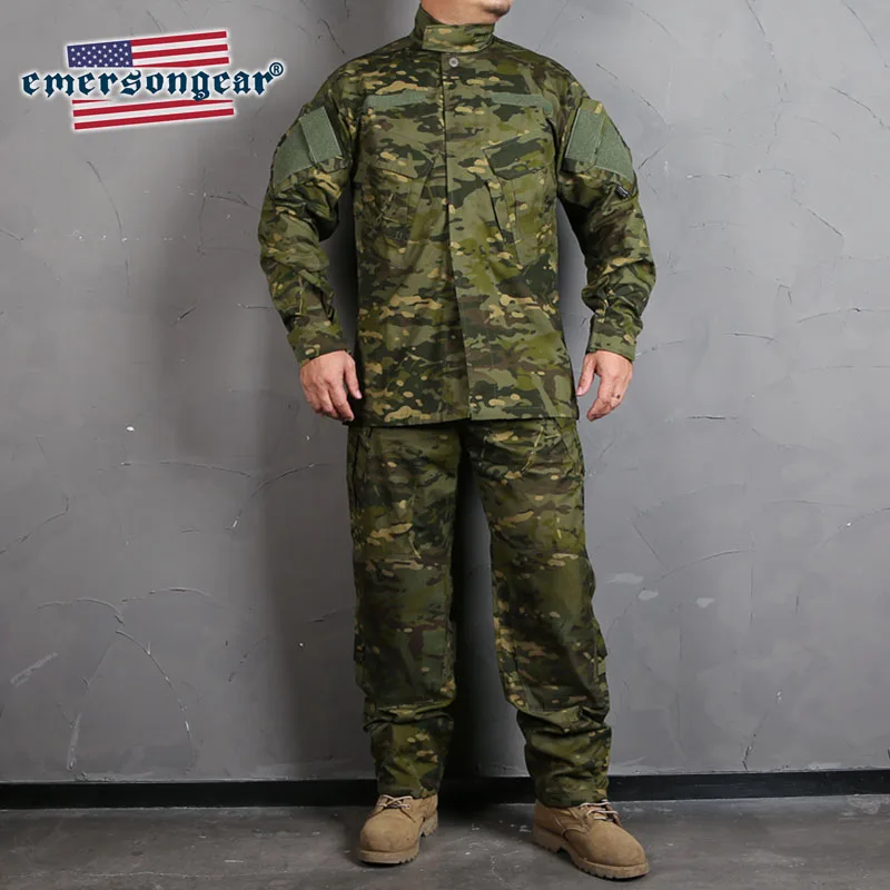 MCTP Emersongear синий лейбл тактический боевой R6 форма рубашка и брюки набор поле BDU штурмовая Униформа Военная армейская спортивная одежда - Цвет: MCTP
