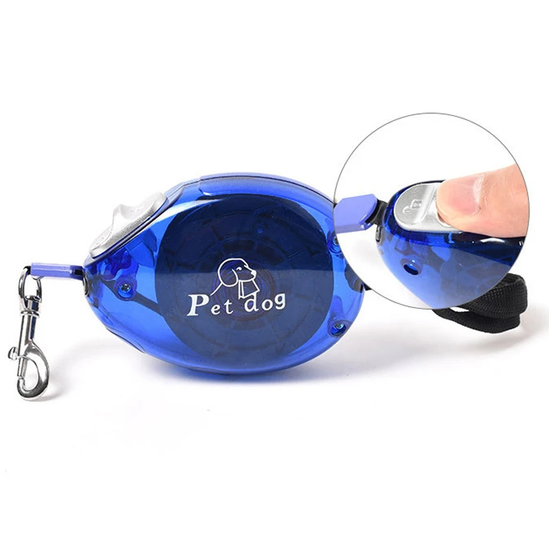 2 5 м Втягивающийся поводок для собак Поводок нейлон автоматическая Гибкая