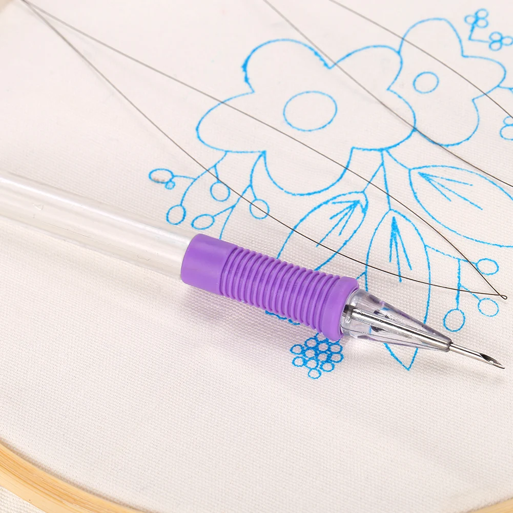 Удобный инструмент для вышивки постельное белье шитья пластиковый мощный