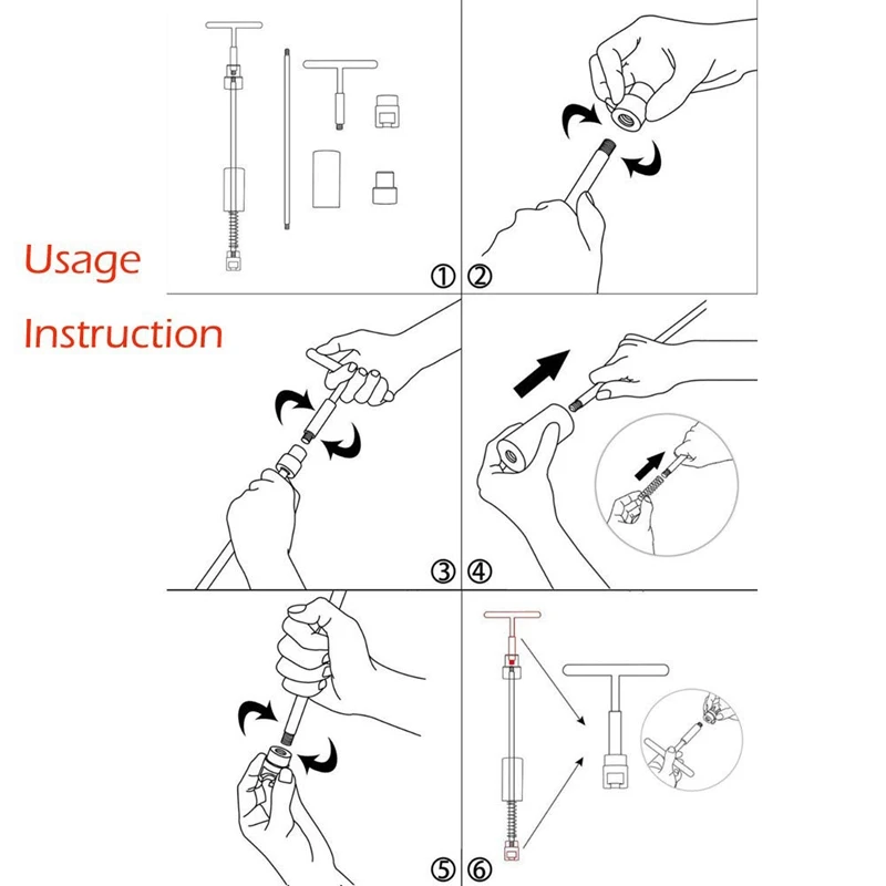 19 шт. набор инструментов для ремонта вмятин без покраски кузова автомобиля |