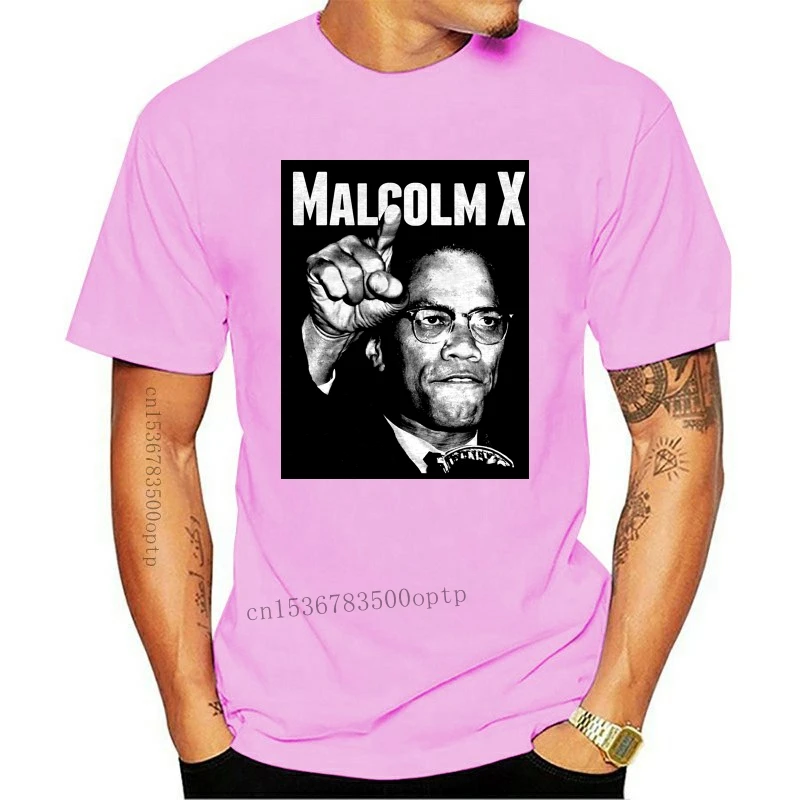 

Новая мужская футболка унисекс с рисунком Малкольма X