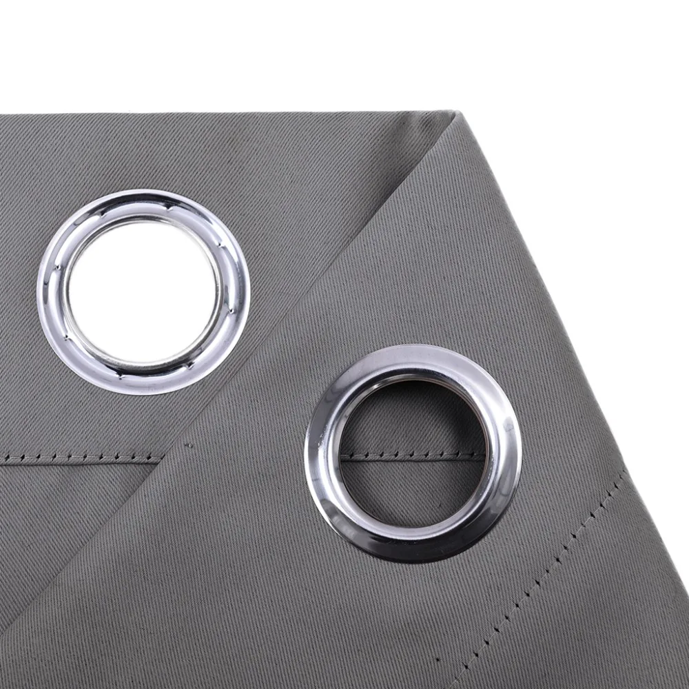 Затемняющая занавеска nicecity термоизолированная драпированная панель с люверсами