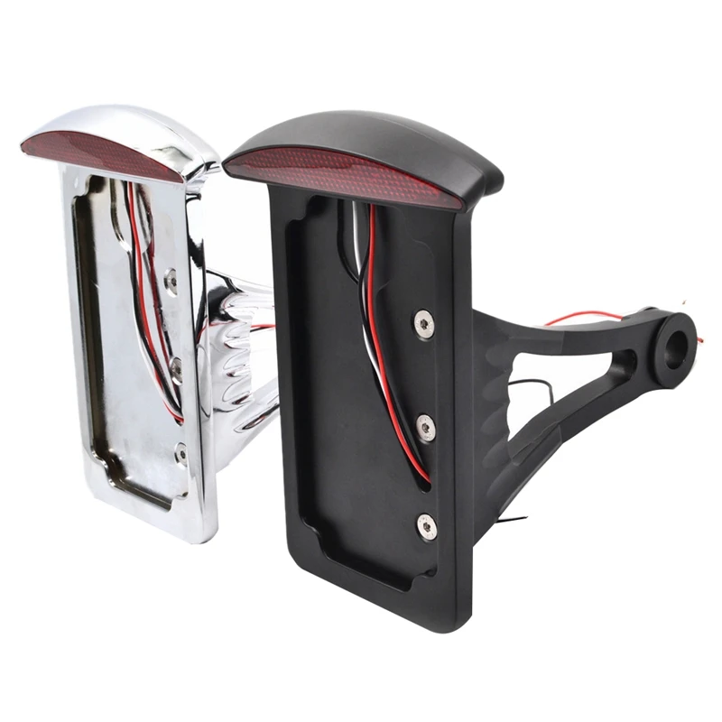 12V мотоцикл вертикальные боковые номерной знак держатель кронштейн хвост