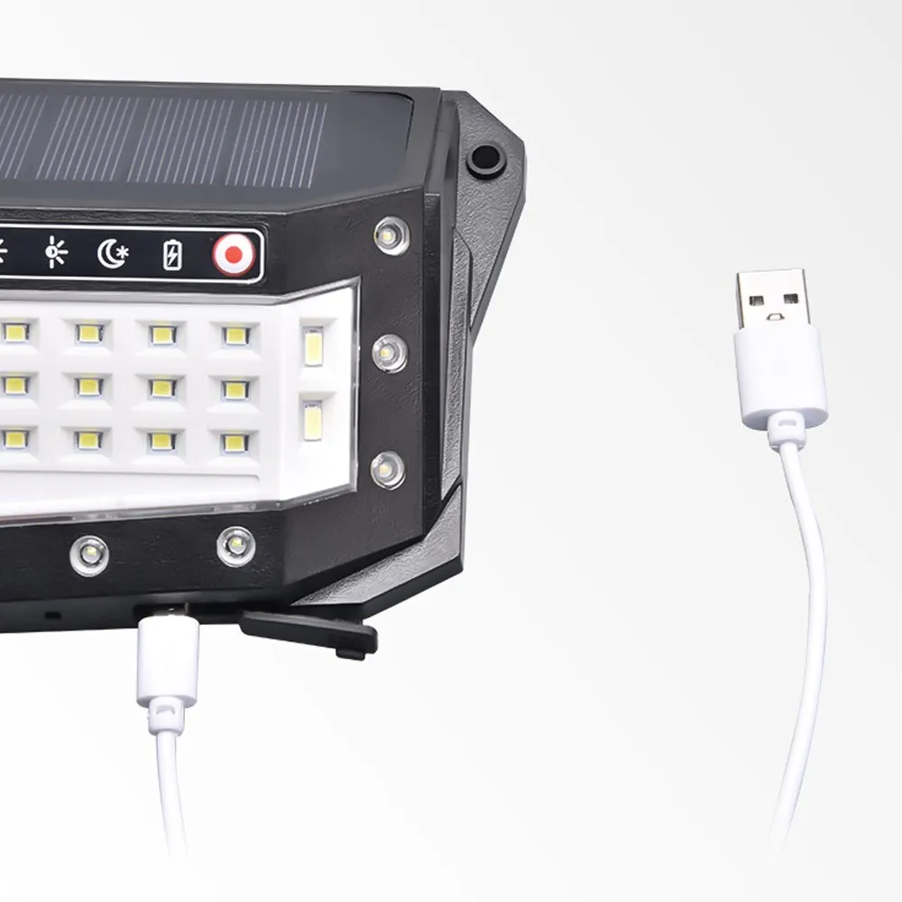 118LED 1000LM Солнечная энергия PIR датчик движения настенный светильник безопасности