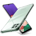Прозрачный силиконовый чехол для телефона Samsung Galaxy A22 5G, Прозрачная мягкая задняя крышка для Samsung A22, A 22, 22 A, фотооболочка, чехлы