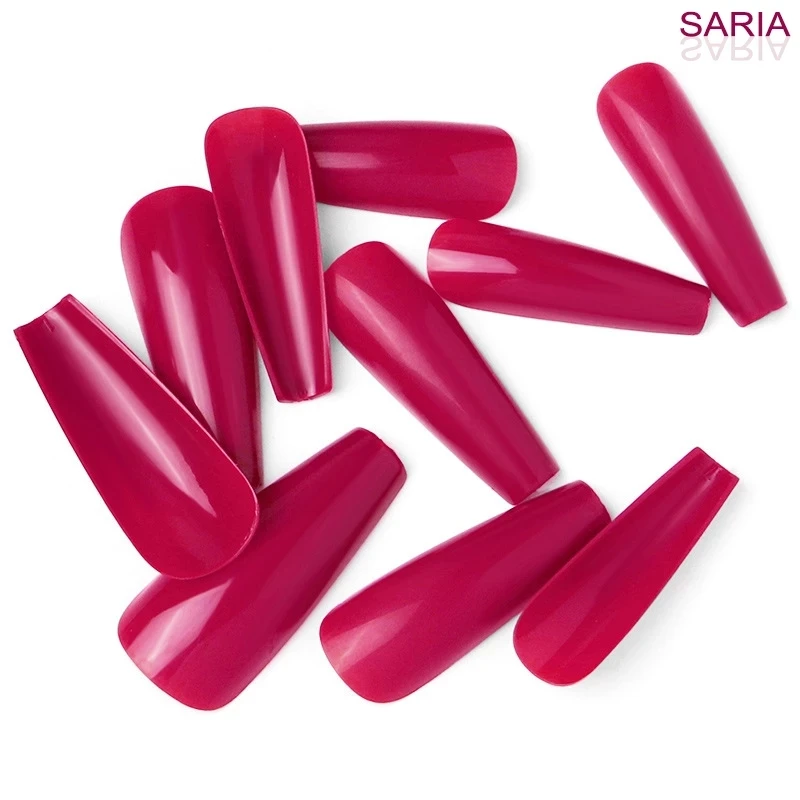 100 шт. тонких предметов для дизайна ногтей в форме лестницы миндаль с длинным