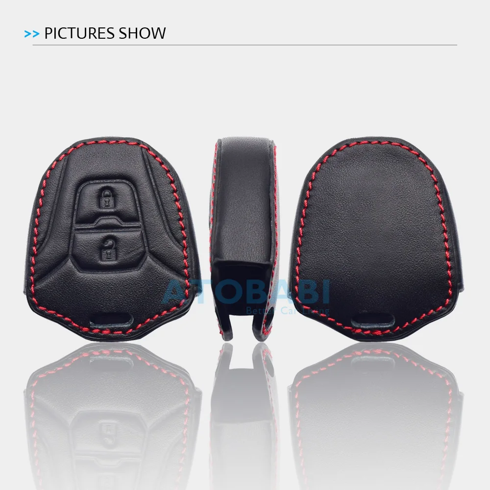 Кожаный чехол для автомобильного ключа с дистанционным управлением защитный Isuzu